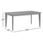 Landeros Rectangular 65'' L x 35'' W Dining Table-241020056