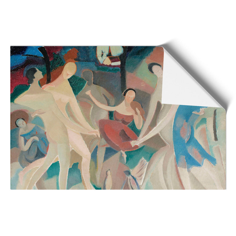 Joy In The Woods by Alice Bailly - No Frame Painting, 21cm H x 30cm W x 0.1cm D