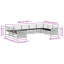 404cm Wide Patio Sectional Set
