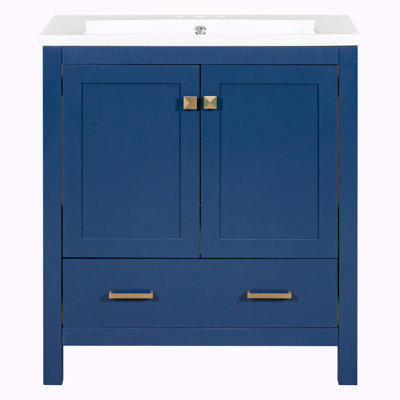 Ensemble de meuble-lavabo simple 30 po avec plateau Corabeth