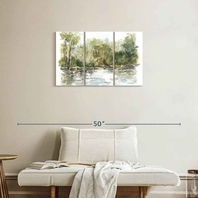 Avery Wooded Stream I, 20" H x 33" W
