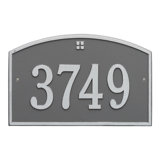 Cape Charles 1-Line Wall Address Plaque