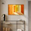 Art mural moderne géométrique moderne à blocs de couleur orange par Art Remedy-102500648-102500666