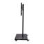 Symple Stuff Single Screen Pole Mount