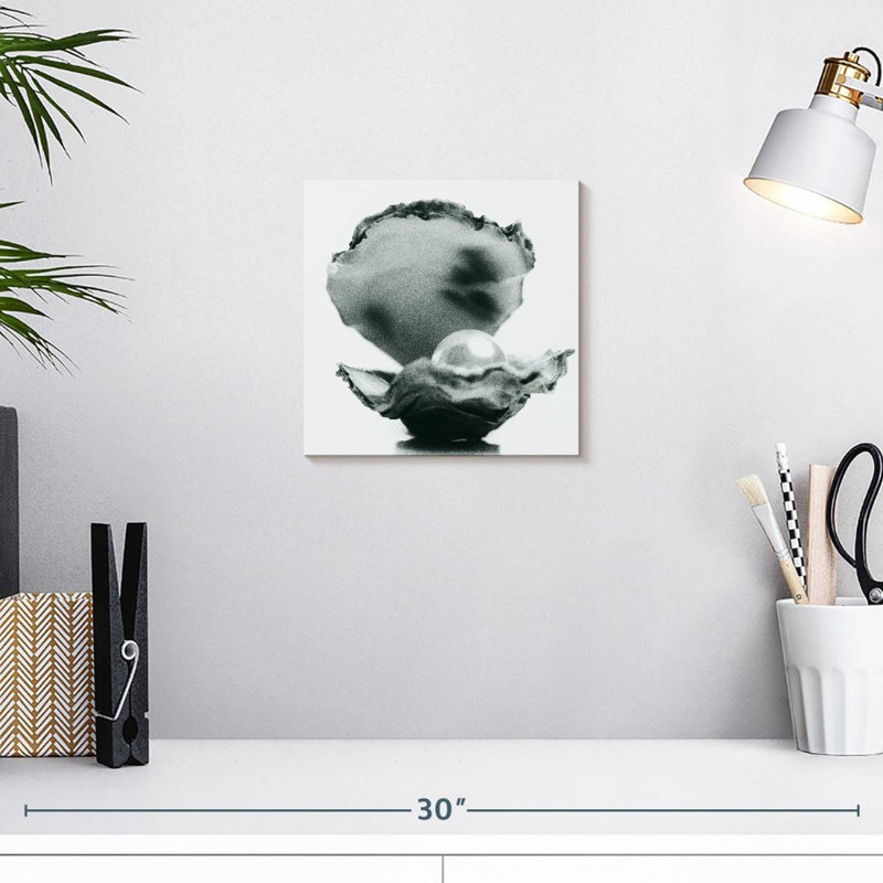Perle d'huître monochromatique Brampt, H 10 po x l 10 po
