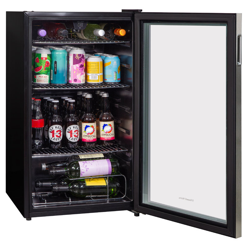 Russell Hobbs 93L Beverage Cooler in Black, RH48BC101B, Stainless Steel
