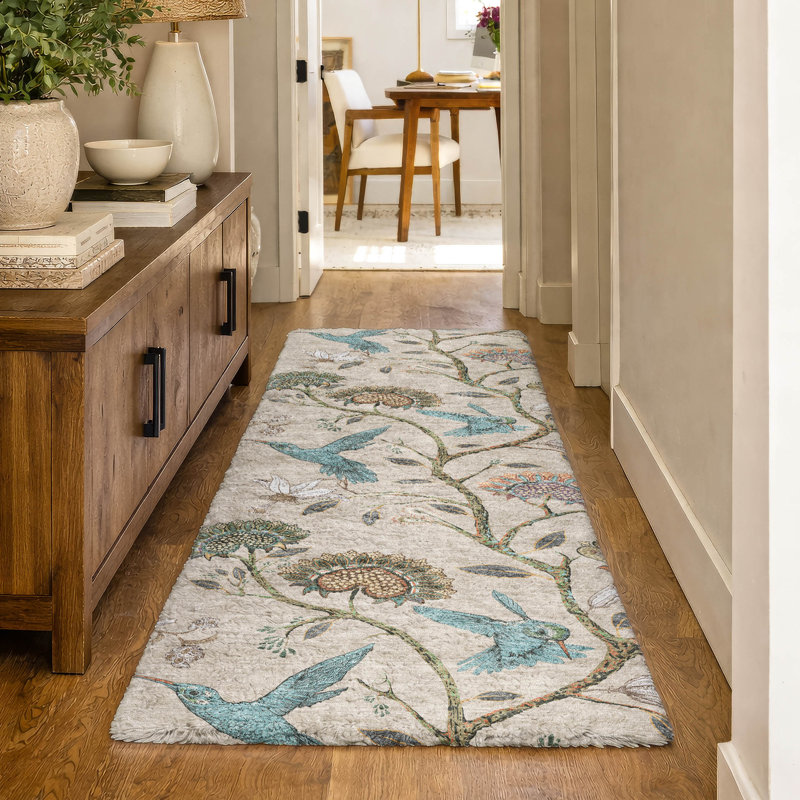 Tapis de qualité supérieure lavable à la machine à poils longs ADS174 Dream Shag, Tapis de couloir 2 pi 3 po x 7 pi 6 po
