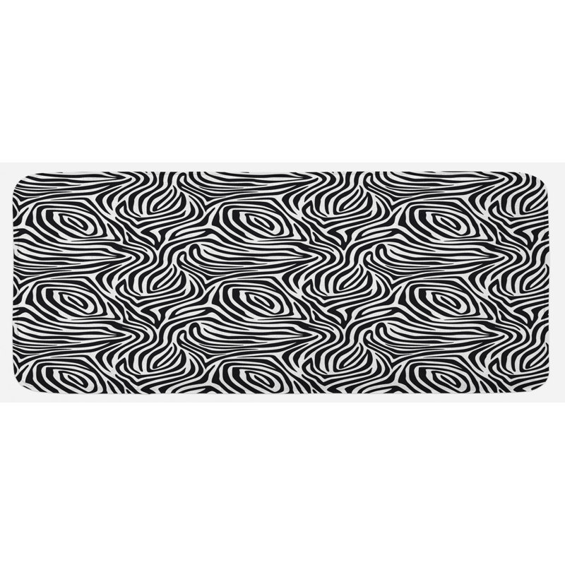 Eclectic Synthetic Kitchen Mat