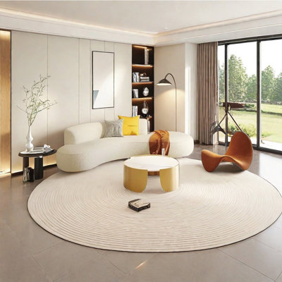 ins wind arc sofa coffee table combination