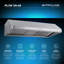 Hotte murale professionnelle PROLINE 48 pouces PROLINE, 900 CFM, acier inoxydable, L-563314090