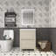 Meuble-lavabo simple 23,5 po avec plateau Laverock-832213097