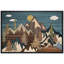 Reproduction sur toile de l'Ouest Western Wood-93388695-93388694
