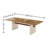 Rectangular Modern Solid Wood Dining Tables-764596108