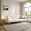 Chaise d'appoint 44,5 po avec repose-pieds, salon et chambre à coucher-148568664