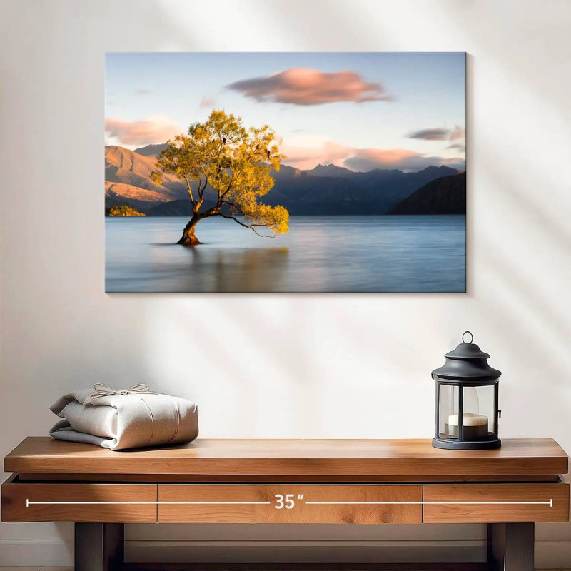 Alvord Lake Wanaka, Nouvelle-Zélande, H 16 po x l 24 po