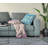Floral Outdoor Reversible Throw Pillow-602743980-602743983