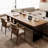 Brown Rectangular Solid Wood Desks-108352714