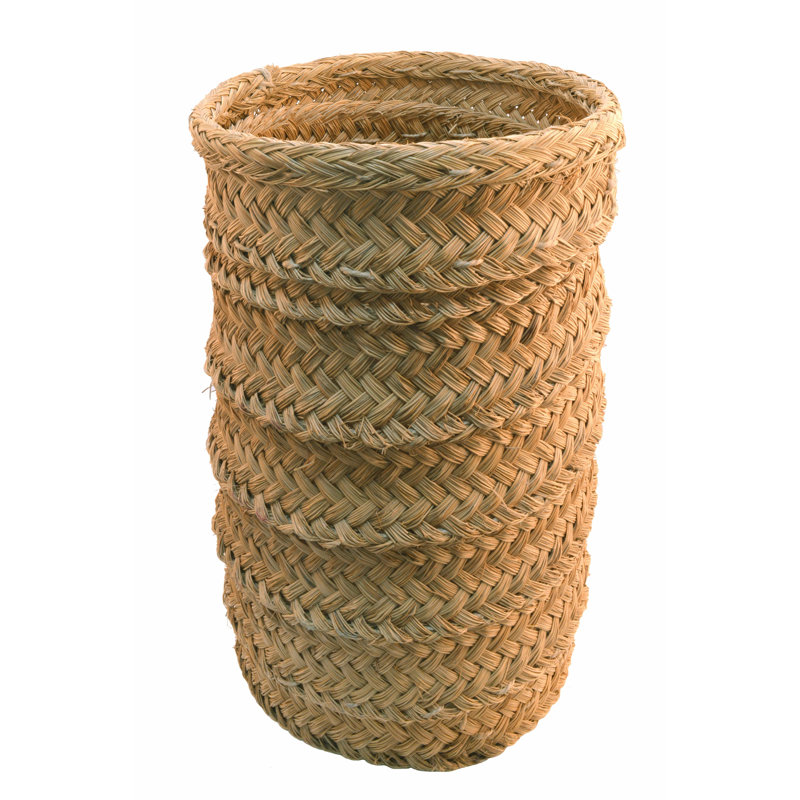 Roma Esparto Grass Freestanding Umbrella Stand