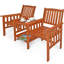 Osgood Solid Wood Acacia Outdoor Bench