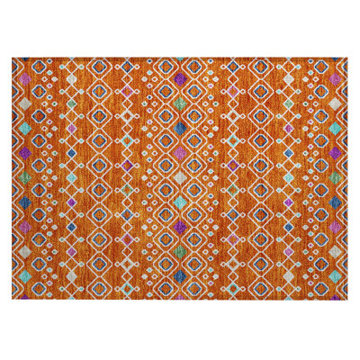 Aleighna Area Rug with Non-Slip Backing