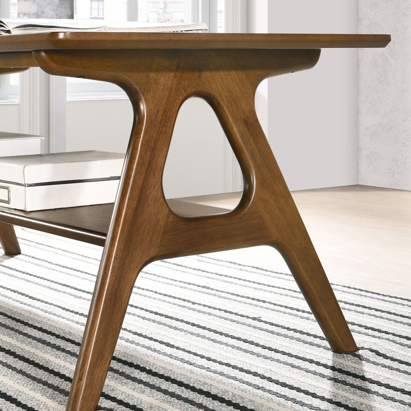 Table de bout avec rangement Mid-Century Mid-Century