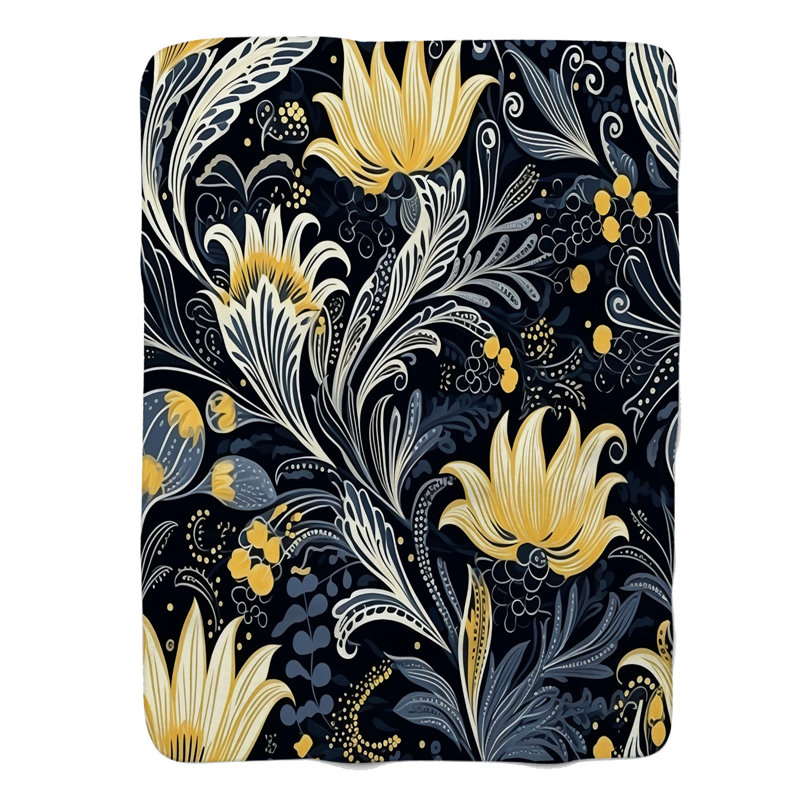 Royal Florals - 1 pièce de qualité supérieure, Grand lit