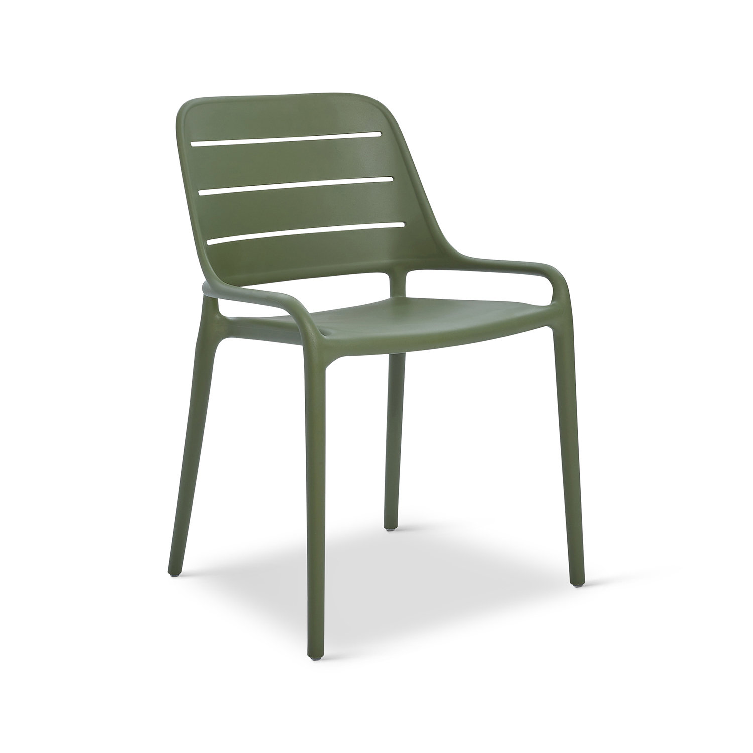 Nohr Dining Armchair, Army Green