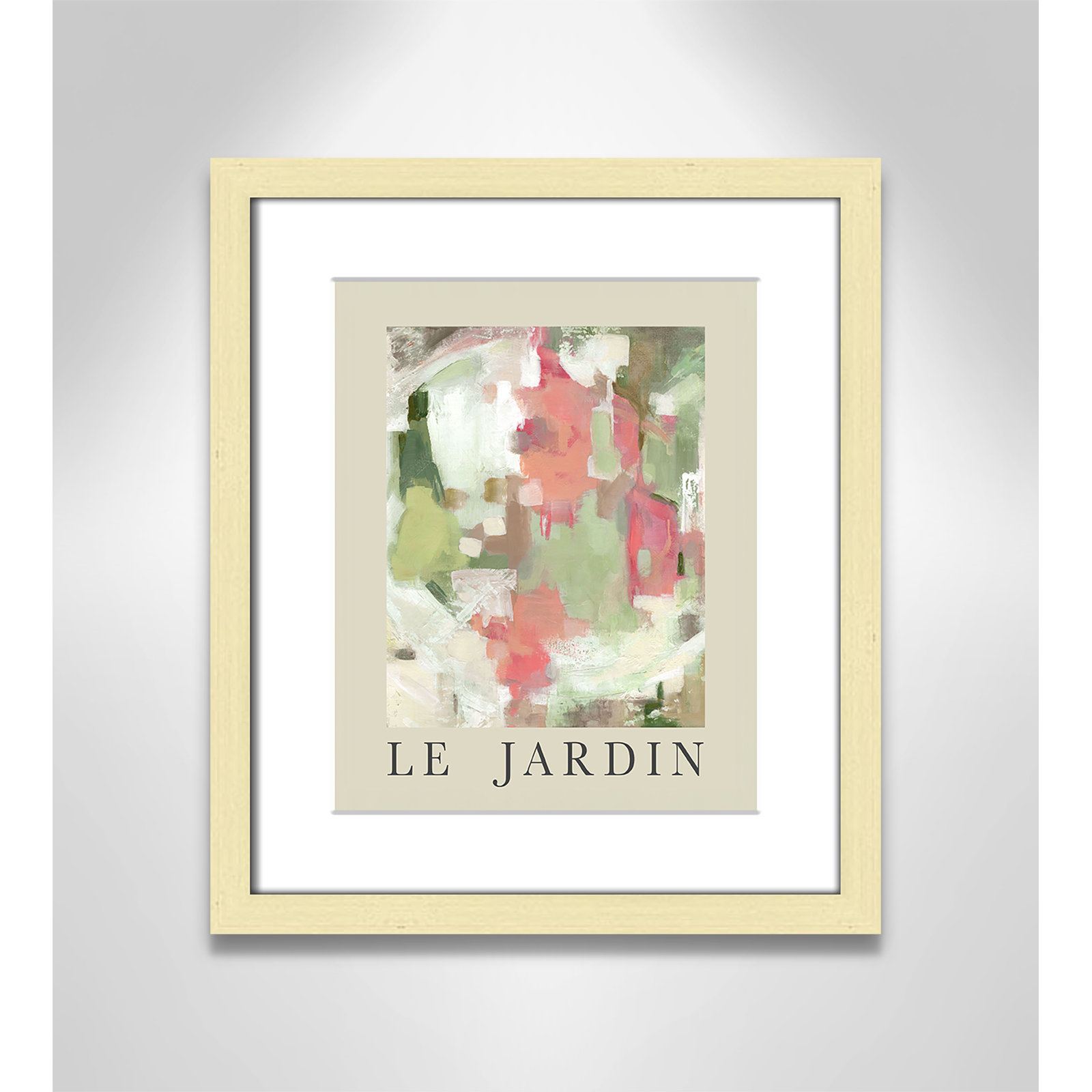 Botanical Poster Collection " Le Jardin " by Carol Robinson, Yes, 15" H x 13" W x 1.25" D, Gold Single Picture Frame