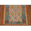 Tapis décoratif réversible en laine kilim oriental 4 x 6