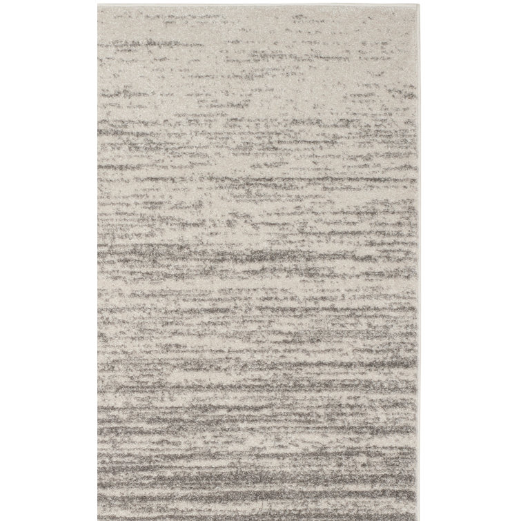 Bethlyn Gray/Light Gray Area Rug