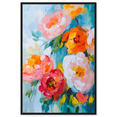 Peony Perfection I, toile tropicale Brints par Art Remedy