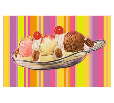 « banane split », impression