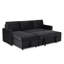 Tannum 3 Seater Velvet Sofa Bed-2098904823