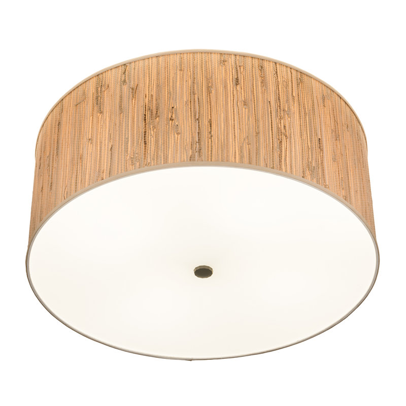 Cilindro Textrene 4 - Light Flush Mount, 60 W