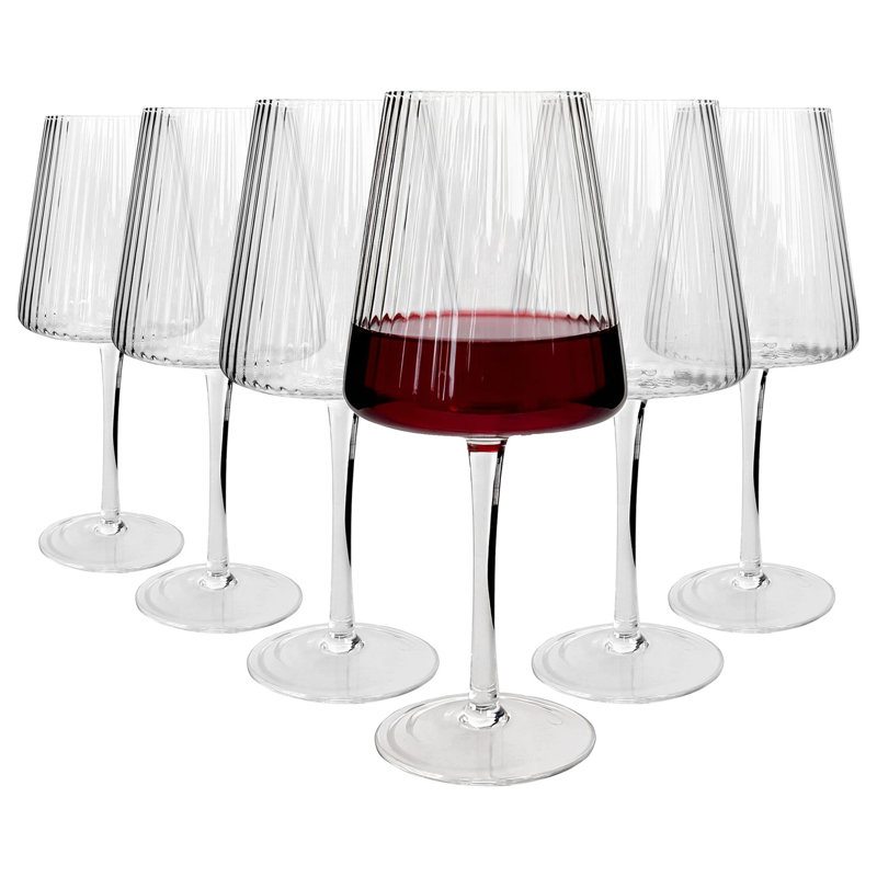 630ml Red Wine Glass, Set of 6