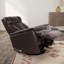 Fauteuil inclinable et oscillant Global Home avec appui-tête et repose-pieds réglables manuellement-310938988