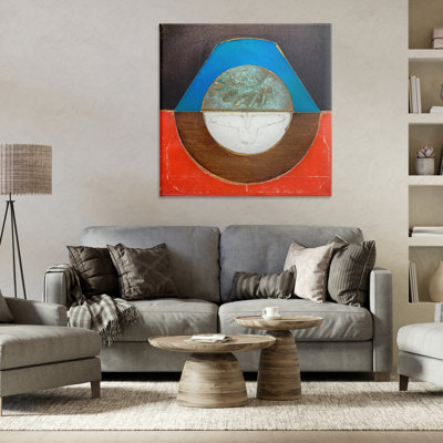 Toile ronde à symétrie ronde, design par Matthew Finger