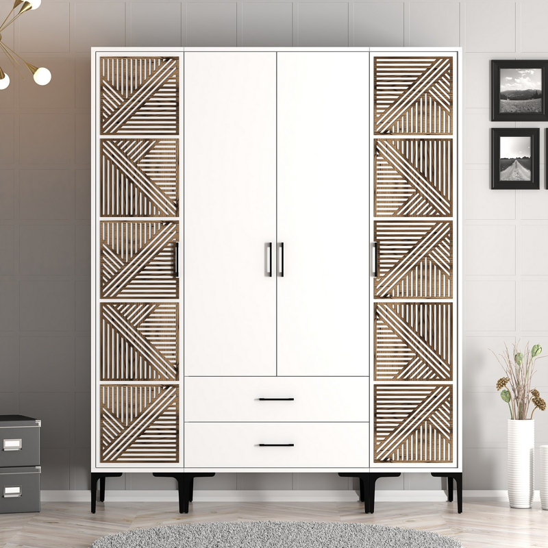 Armoire Ayreanna, Blanc
