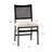 Donner Foldable Cane Back Dining Chair-1966566544