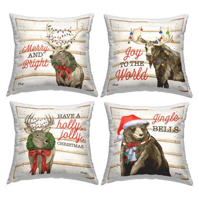 Striped Outdoor Throw Pillow