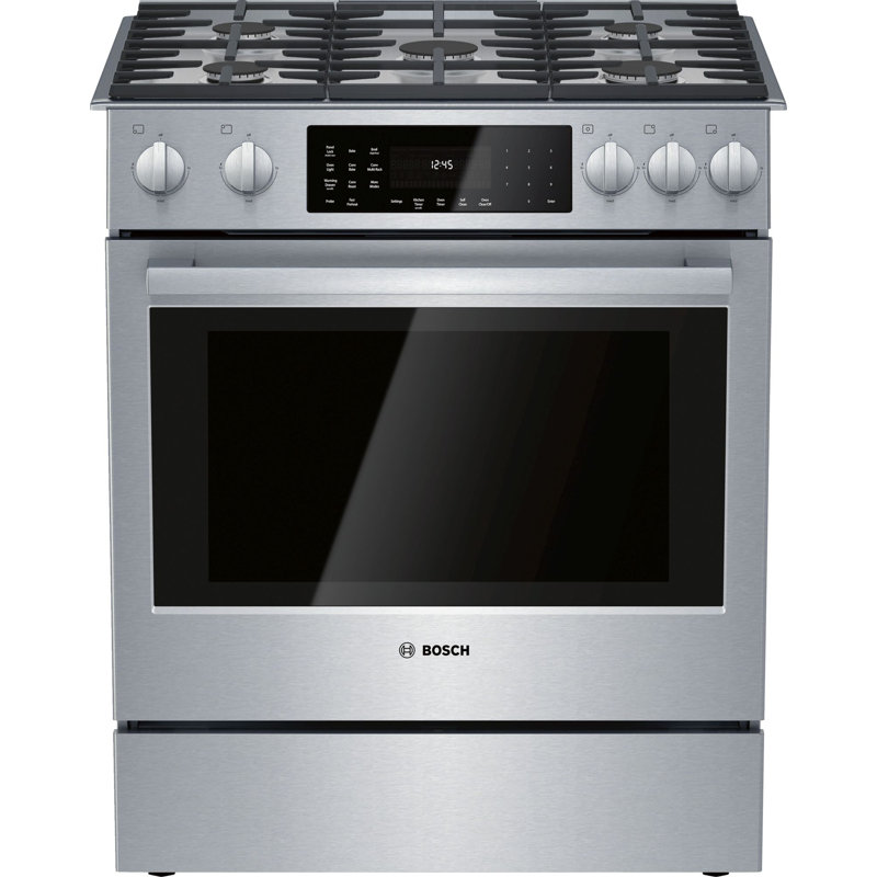 Cuisinière à double carburant encastrée 30 po 4,6 pi cu Benchmark Series
