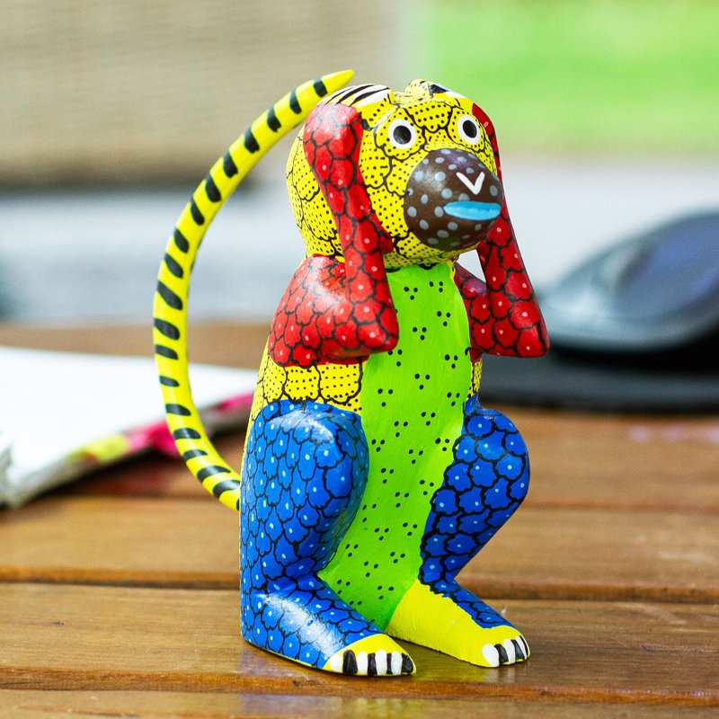 Singe excité Krustju Alebrije