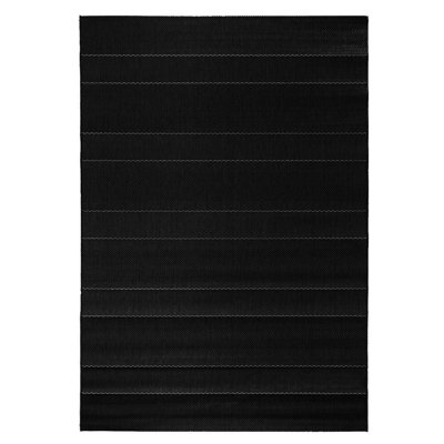 Fürth Flatweave Black Rug