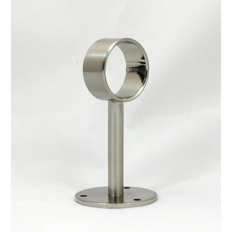 Support de fixation Phillip, H 3,5 po x l 1,375 po x P 1,375 po, Acier brossé