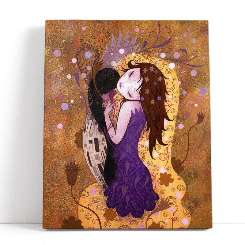 «After the Kiss», reproduction d'art sur toile, H 45 po x l 36 po