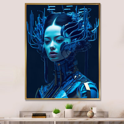 Sci Fi, personnage féminin I sur toile