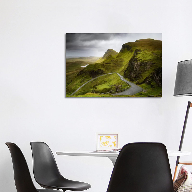 A Heart On The Quiraing by Philippe Sainte-Laudy - Wrapped Canvas Print, 101.6 cm H x 66.04 cm W x 1.91 cm D
