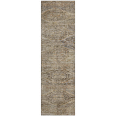 Premium Machine Washable Marasco AMF1631 Global Rug