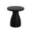 Table d'appoint d'extérieur en travertin MGO, table de bout en béton léger, table de bout
