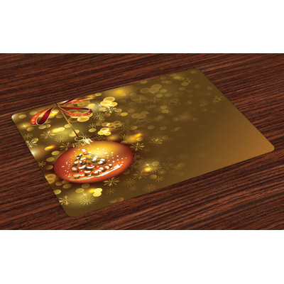 Starla Christmas Vivid New Year Placemat